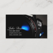 Professionele fotograaf visitekaartje (Achterkant)