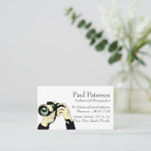 Professionele fotograaf Visitekaartje (Staand voorkant)