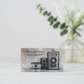 Professionele fotografie  camera Foto Visitekaartje (Staand voorkant)