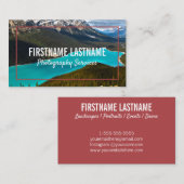 Professionele fotografie Rode Visitekaartjes (Voorkant / Achterkant)