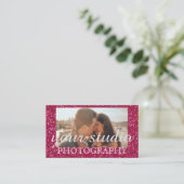 Professionele fotografie visitekaartje (Staand voorkant)