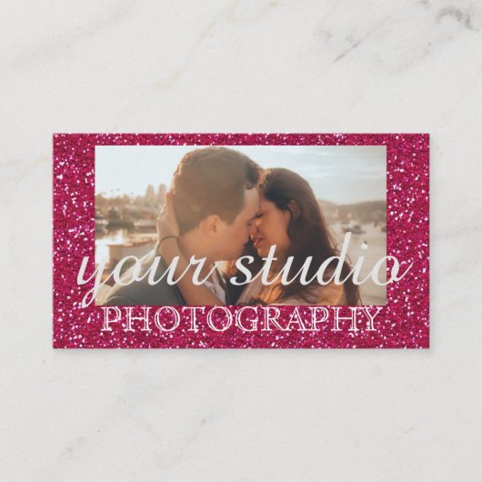 Professionele fotografie visitekaartje (Voorkant)