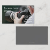 Professionele fotografie visitekaartje (Voorkant / Achterkant)