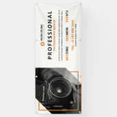 Professionele Fotografieservice Spandoek (Verticaal)