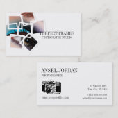 Professionele fotografische visitekaartjes (Voorkant / Achterkant)