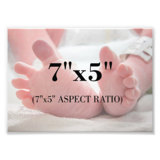 Professionele fotosjabloon 7 x 5 Aspectverhouding Foto Afdruk