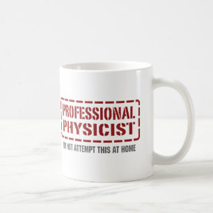 Professionele fysicus koffiemok