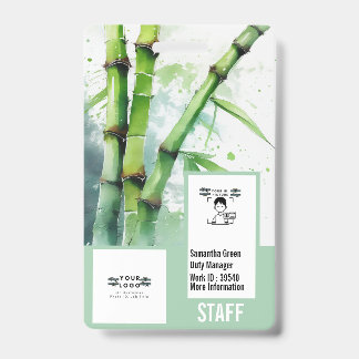 Professionele gepersonaliseerde veiligheid fotokaa badge