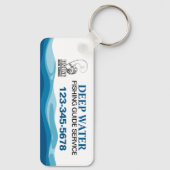 Professionele Geviste gidsservice Sleutelhanger (Achterkant)