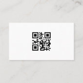 Professionele Gezondheidszorgverlener Medische QR Visitekaartje (Achterkant)