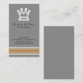 Professionele glin elegant, modern visitekaartje (Voorkant / Achterkant)