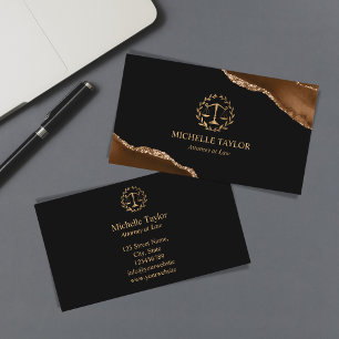 Professionele Gold Attorney bij Law Kantoor Advoca Visitekaartje