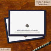 Professionele Golden Tree Logo visitekaartjes Kaart