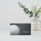 Professionele Golfinstructeur Visitekaartje (Staand voorkant)