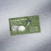 Professionele golflessen magnetisch visitekaartje (Voorbeeld)