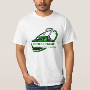 Professionele gras maaien landschapsarchitectuur a t-shirt