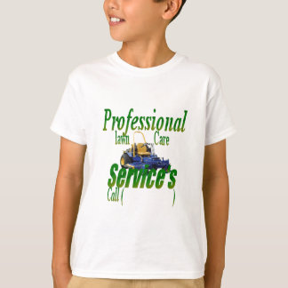 Professionele grasdiensten t-shirt