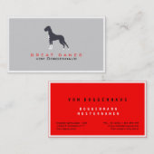 Professionele Grote Deen Visitekaartje (Voorkant / Achterkant)