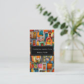 Professionele, hoogwaardige en moderne deuren voor visitekaartje (Staand voorkant)