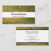 Professionele Houten Graan Rustieke Timmerwerk Visitekaartje (Voorkant / Achterkant)