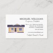 Professionele Huis Caregiver Services Visitekaartje (Voorkant)