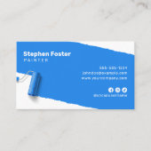 Professionele Huis Schilder Aannemer Schilderen Visitekaartje (Voorkant)