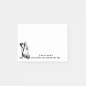 "Professionele huishouding" Post-it® Notes (Voorkant)