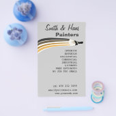 Professionele huisschilder flyer (Enkel)