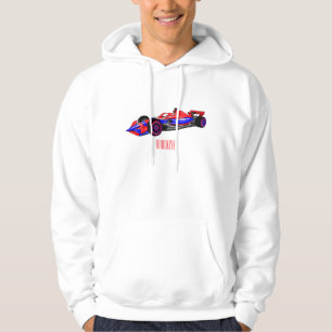 Professionele illustratie van de cartoon van racew hoodie