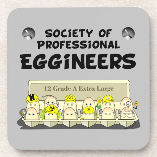 Professionele ingenieurs bier onderzetter (Voorkant)