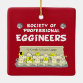 Professionele ingenieurs keramisch ornament (Achterkant)