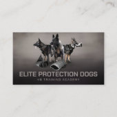 Professionele K9 training Visitekaartje (Voorkant)