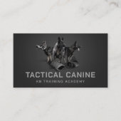 Professionele K9 training Visitekaartje (Voorkant)