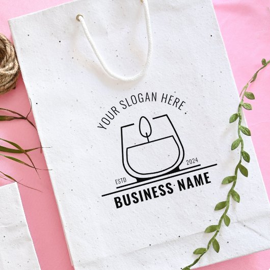 Professionele kaars Small Business, Custom Large Rubberstempel