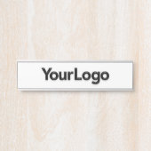Professionele Kantoor - Aangepaste zakelijke Logo Deurbordje (Voorkant)