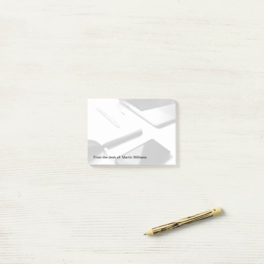 Professionele Kantoor van het bureau van Post-it® Notes (Op bureau)