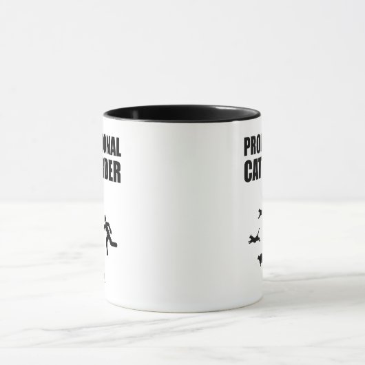 Professionele kat Herder Funny Herding Cats Mok (Midden)