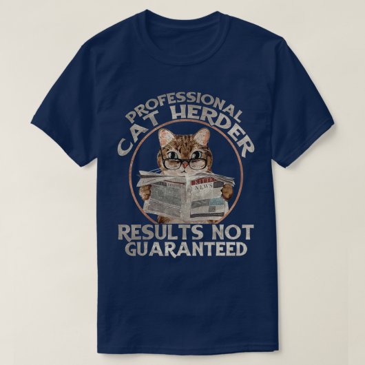 Professionele kat Herder T-shirt (Design voorkant)