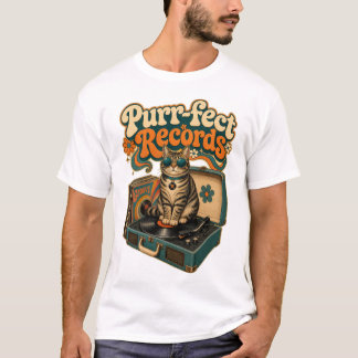 Professionele kattenbreier t-shirt