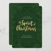 Professionele kerst Kaart (Voorkant / Achterkant)