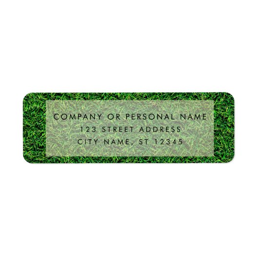 Professionele Lawn Care Landscaping Custom Etiket (Voorkant)