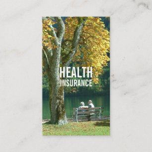 Professionele levensverzekeringsagent visitekaartje