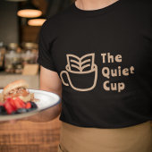 Professionele Logo coffeeshop Branded Uniform T-shirt