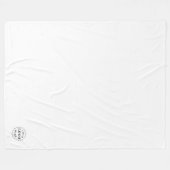 Professionele Logo Groot formaat 60 "x80" Fleece Deken (Voorkant (Horizontaal))