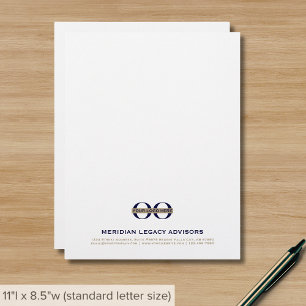Professionele Logo Letterhead Briefhoofd