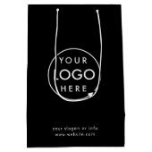 Professionele Logo | Zakelijke onderneming Medium Cadeauzakje (Achterkant)