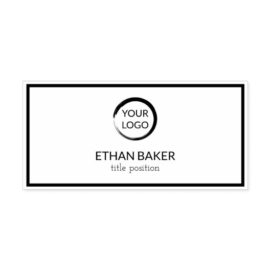 Professionele Logo Zelfinktende Stempel (Design)