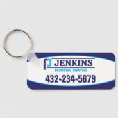 professionele loodgietersdienst sleutelhanger (Achterkant)