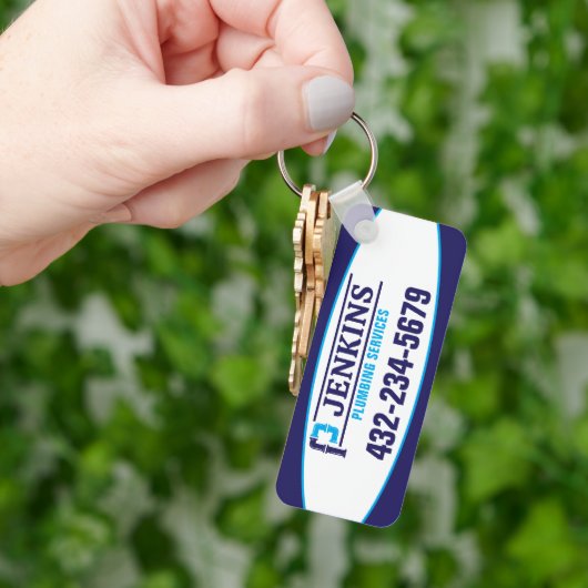 professionele loodgietersdienst sleutelhanger (Hand)