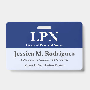 Professionele LPN Badge